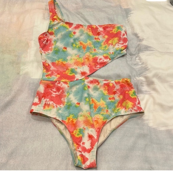 Free people x Hannah Rosen Asymmetrical One-Piece - Picture 4 of 9